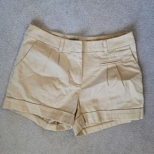H&M Cream Beige Pleated Size 2